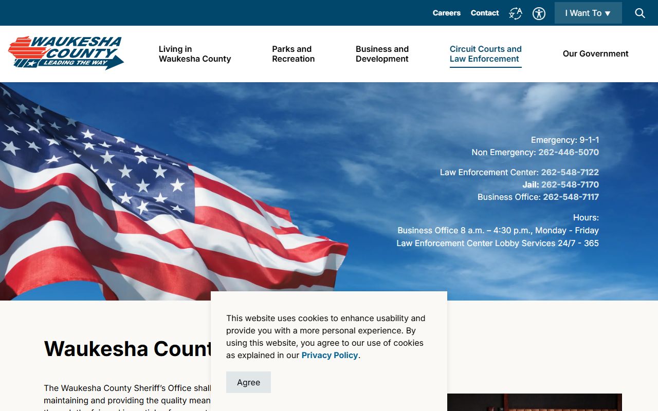 Waukesha County sex offenders sheriff department page