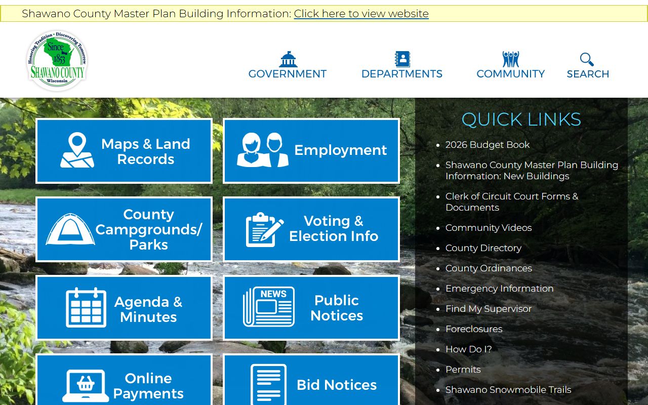 Shawano County sex offenders sheriff office page