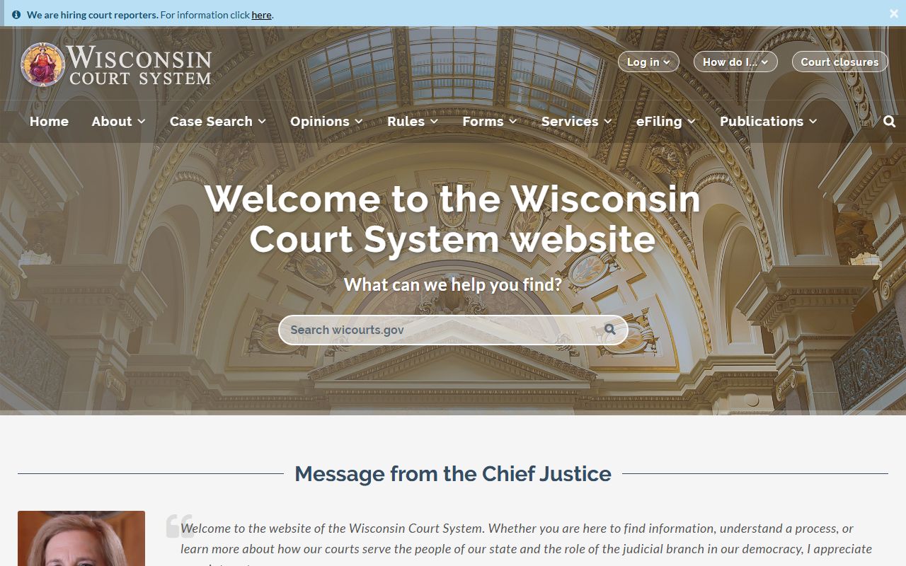 Wisconsin sex offenders court system resource
